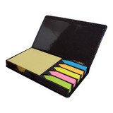 Set Notas Adhesivas Para Escritorio Tipo Post It Simil Cuero