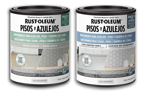 Kit Revestimiento Rust Oleum Pisos Y Azulejos 946ml New Life