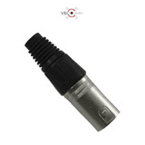 Plug Conector Canon Xlr Macho 