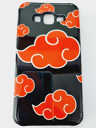 Funda Reforzada Naruto Nubes Compatible Con Samsung J7 Neo