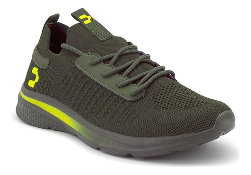 Tenis Ligeros Charly Caballero Sport Color Olivo 25-29