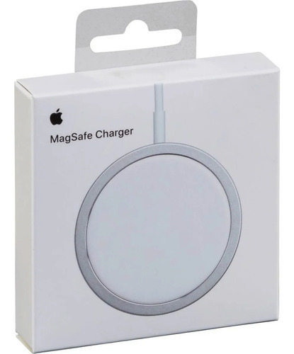 Carregador Sem Fio Magsafe P/ iPhone 12 11 Pro Max Mini 15w Cor Branco
