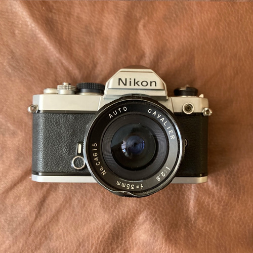 Nikon Fm En Muy Buenas Condiciones, Funcionando Al 100