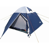 Carpa Hummer Igloo 4d 3 Personas Doble Techo Impermeable Color Azul Marino