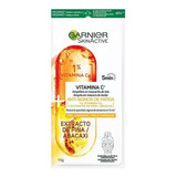 Mascarilla Facial Garnier Antifatiga Vitamina C Y Piña 15 G