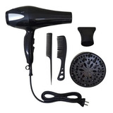 Secadora De Cabello Profesional 2300w+difusor+cepillo+ Peine