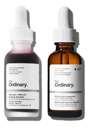 The Ordinary Retinol 0.5% + Aha Peeling Combo