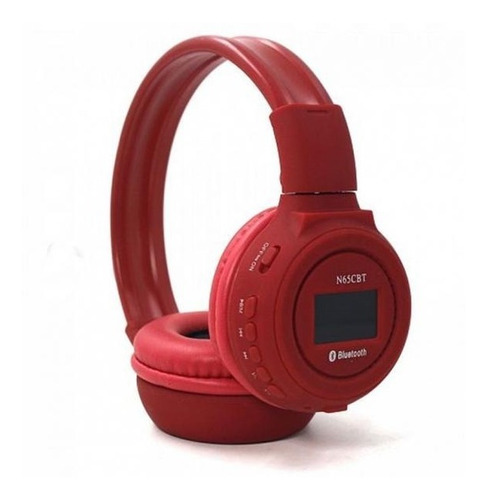 Audífonos Diadema Bluetooth Pantalla Microsd Radio Flexible