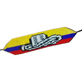 Hermosa Pulsera Unisex De Colombia Con El Sombrero Volteado