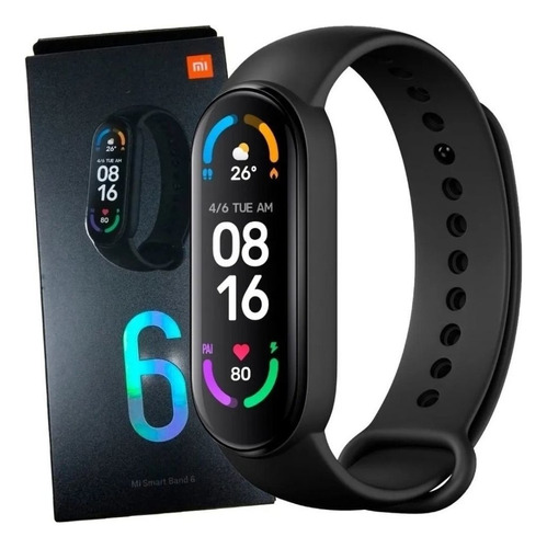 Reloj Inteligente Mi Smart Band 6 Con Film 