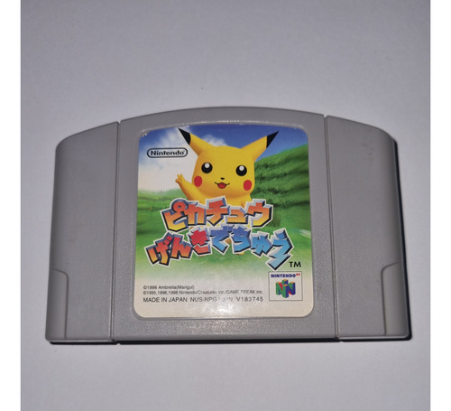 Cartucho Game Hey You Pikachu Pokémon Nintendo 64