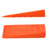 Cuñas De Tala De Plástico Naranja 14cm 2pcs