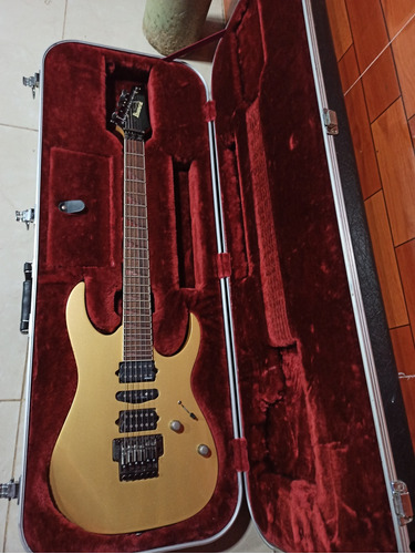 Guitarra Eléctrica Ibanez Prestige Rg 2570 Dorada 