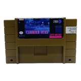 Fita Carrier Aces Super Nintendo Snes Jogo Cartucho