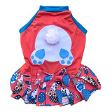 Roupas Cães Cachorro Lolô- Fêmea - Coelhinho Pompom - Pet 