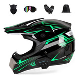 Casco Integral Para Karting/off-road O Moto Con Bluetooth