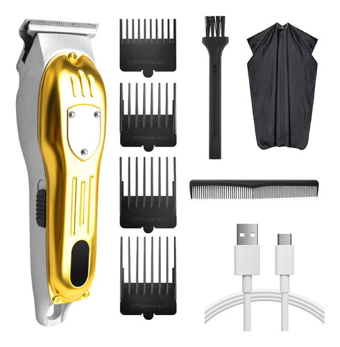 Maquina Para Cortar Cabello Cortadora Pelo Kit Con Pantalla