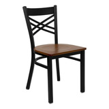 Flash Furniture Hercules Series Black X Silla De Restaurante