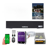 Kit 3 Câmeras Intelbras Fullcolor 1220 Dvr Intelbras 3004