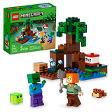 Lego Minecraft La Aventura Del Pantano 21240, Building Game