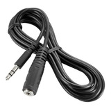 Cable Audio Plug 3.5mm A Hembra 3.5mm Estéreo Auxiliar 2 Mts