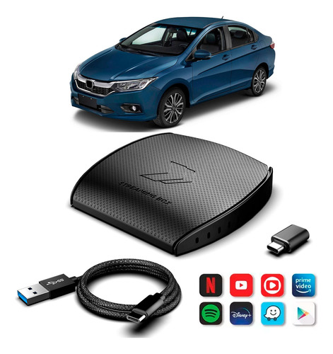 Streaming Box S 2gb Ram 32gb City Carplay