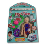 Set Kit Doctor Medico Enfermera Juguete Infantil Didactico