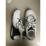 Zapatilla Básquet Nike Lebron Witness 6 Blanca Y Negra