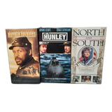 Vhs 3 Norte Y Sur Submarino Hungley Buffalo Soldiers Nuevos