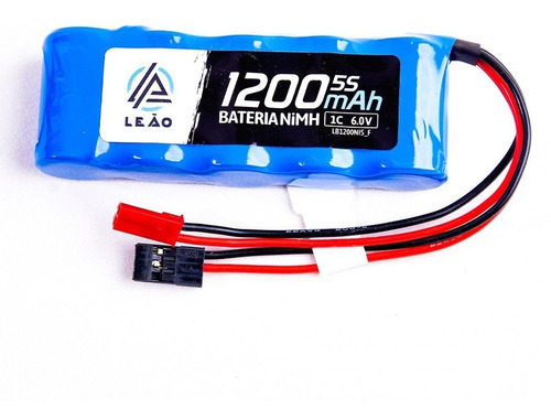 Bateria Receptor Automodelo Veleiro Lancha Nimh 1200mah 6v