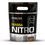 Massa Nitro No2 Refil 2,52kg Probiótica Morango