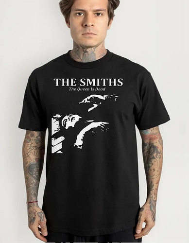 069 Camiseta The Smiths The Queen Is Dead 100% Algodão