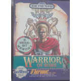 Cartucho Warrior Of Rome Mega Drive 