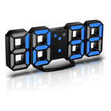 Centolla Reloj De Pared Led 3d, Reloj De Pared Digital De 8.