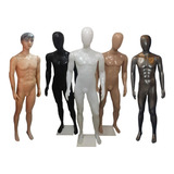 Maniquies Hombre Plastico Facetado O Figurado 3 Colores