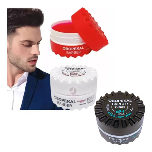 Cera Obopekal Para Barba Cabello Gel Pomada Capilar 