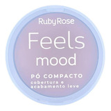 Ruby Rose Feels Pó Compacto Mood Cor Me100 Hb-855/4