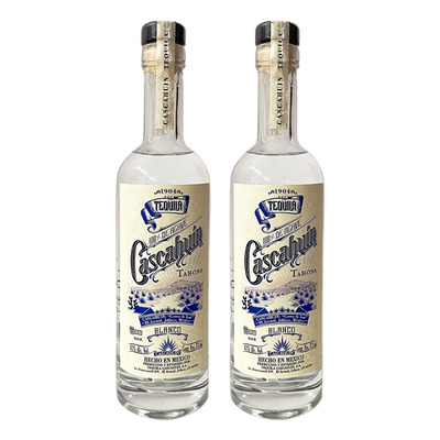 Cascahuín Tequila Blanco Tahona Pack 2 Botellas 375 ml Agave Cocido México | Meses sin interés