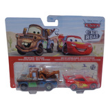 Mate Viajero Y Mcqueen Viajero Cars 1:64 Disney Hlh57