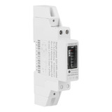 Medidor Eléctrico Monofásico Digital Lcd 220v Din Rail 5-32a