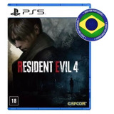 Resident Evil 4 Remake Ps5 Mídia Física Dublado Em Português