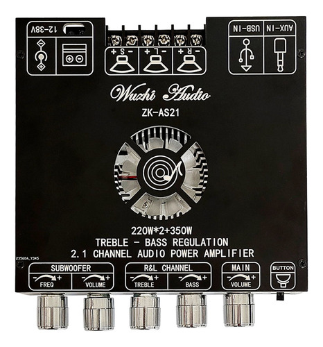 Subwoofero Estéreo De Audio De Alimentación Tpa3251d2 Blueto