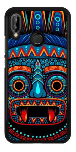 Funda Protector Para Huawei Arte Azteca Maya Mexico 01