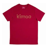 Kimoa Camiseta Unisex Para Adulto, Color Burdeos