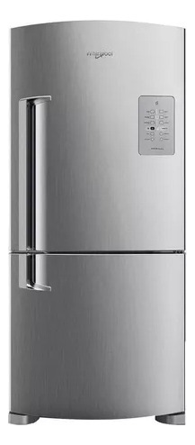 Heladera No Frost Whirlpool Bottom Mount Wre80 Inox Con Free