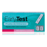 Prueba De Embarazo En Cassette Early Test 3 Minutos