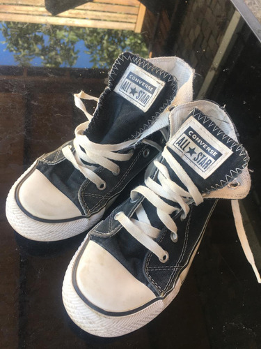 Converse All Star Negras Unisex Niños