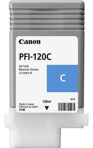 Cartucho Canon Pfi-120 C Cian 130 Ml 2886c001aa