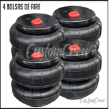 Kit 4 Bolsas De Aire Para Adaptar Low Air Suspension Ridevw 