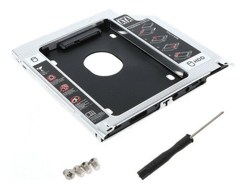 Caddy 9.5mm Para Agregar 2do Disco Hdd O Ssd En Notebook